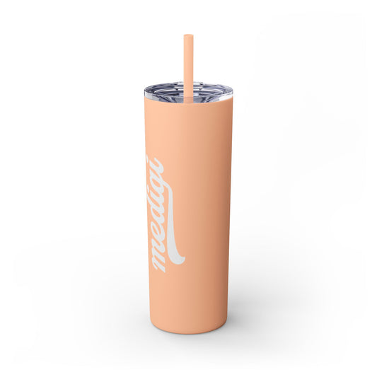 Skinny Tumbler with Straw, 20oz