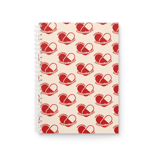 Prescribed Sweetheart Spiral Notebook