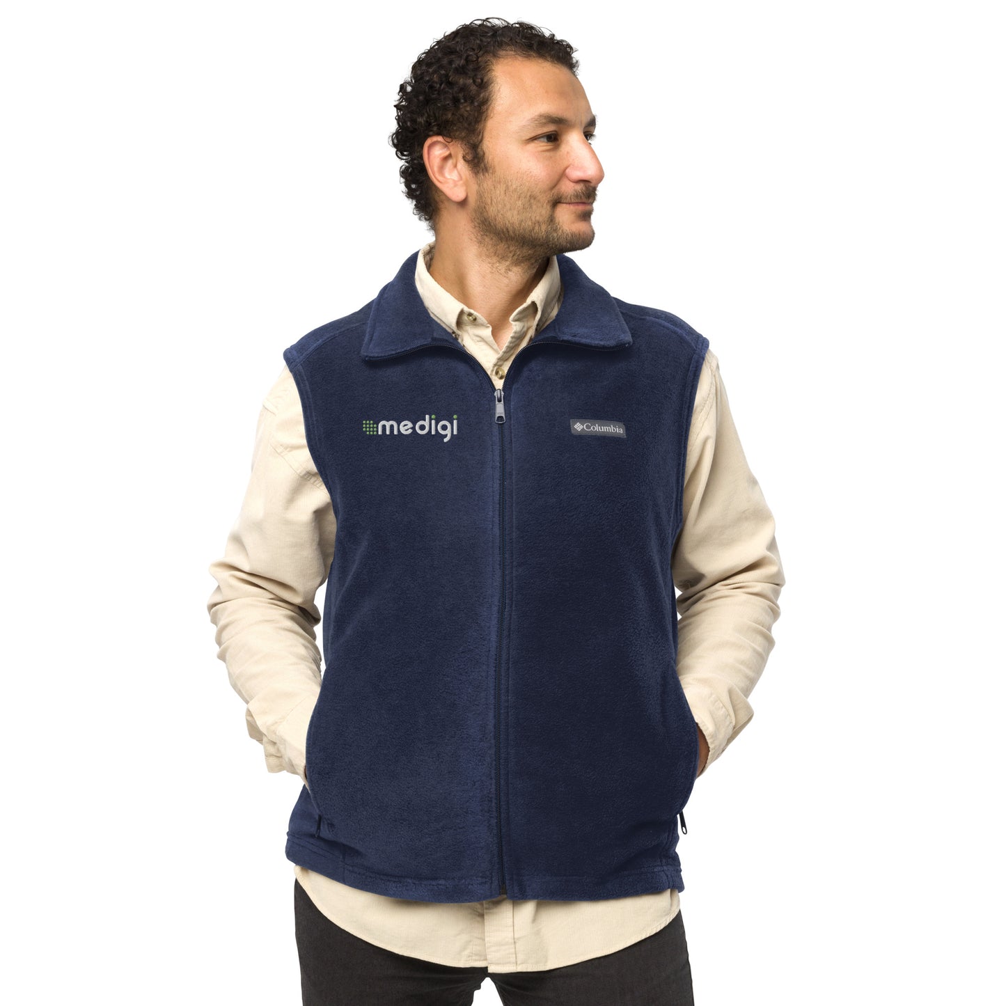 Men’s medigi Columbia fleece vest