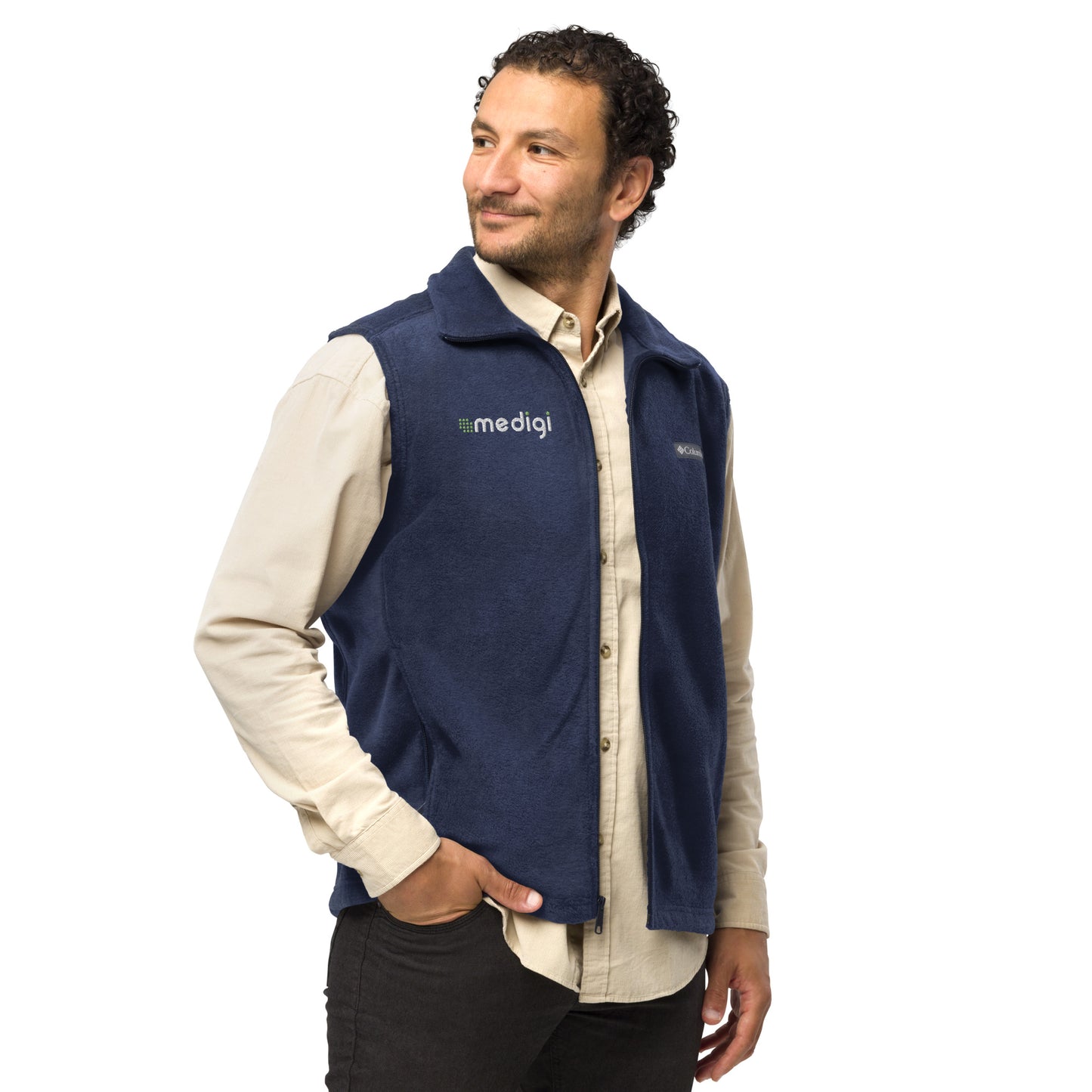 Men’s medigi Columbia fleece vest