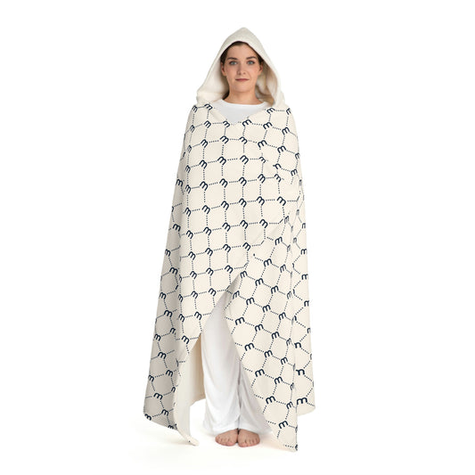 Hooded Sherpa Fleece Blanket